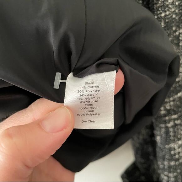 Talbots One Button Tweed Blazer Size 8P - Picture 3 of 5